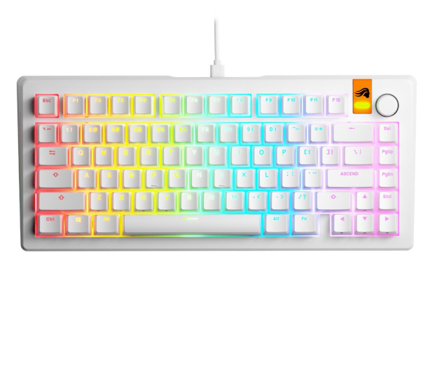Glorious GMMK 3 HE 75% White - US - 1277690 - zdjęcie